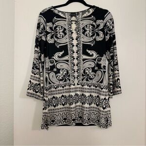 Lavanya Printed 3/4 Sleeve Top